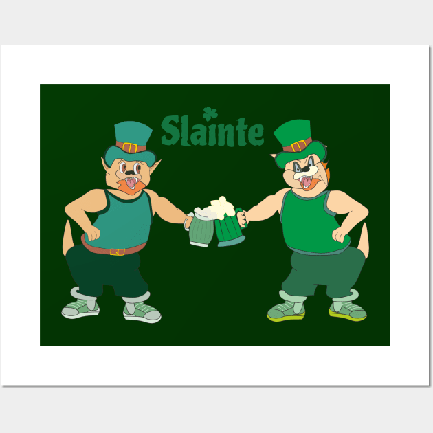 Slainte Wall Art by Alekvik